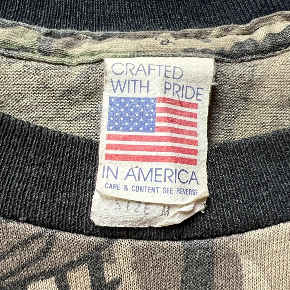 80s Realtree Camo Long Sleeve M Vintage - Picture 5 of 6